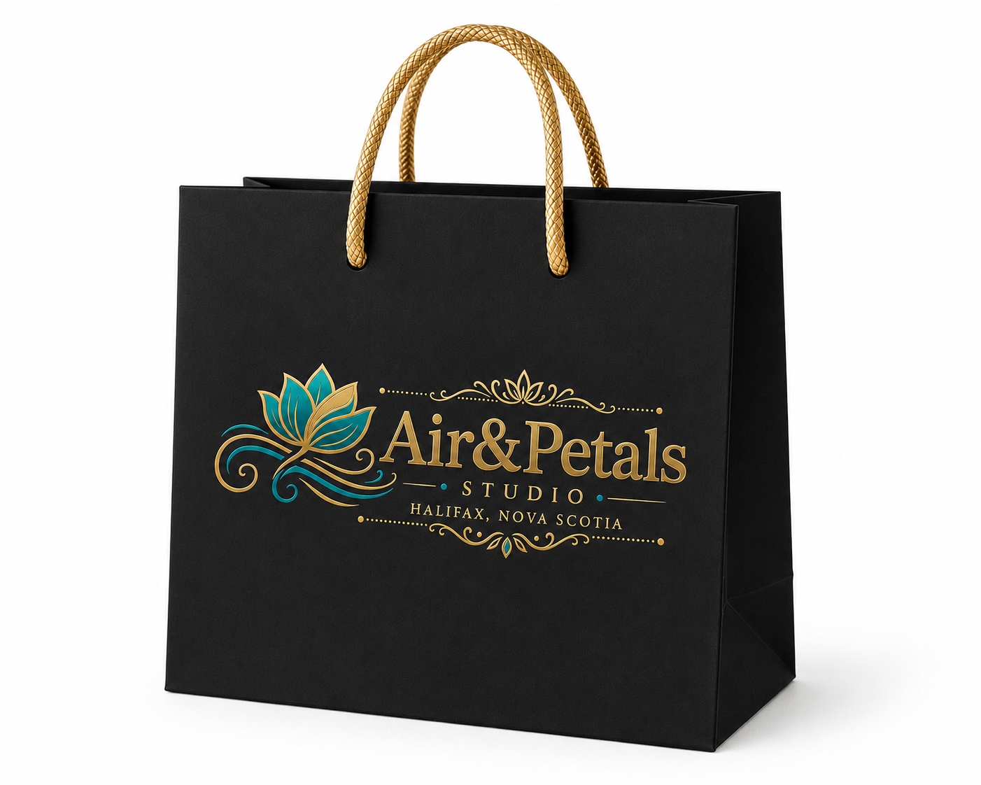 Customized Air and Petals Bag (Black)